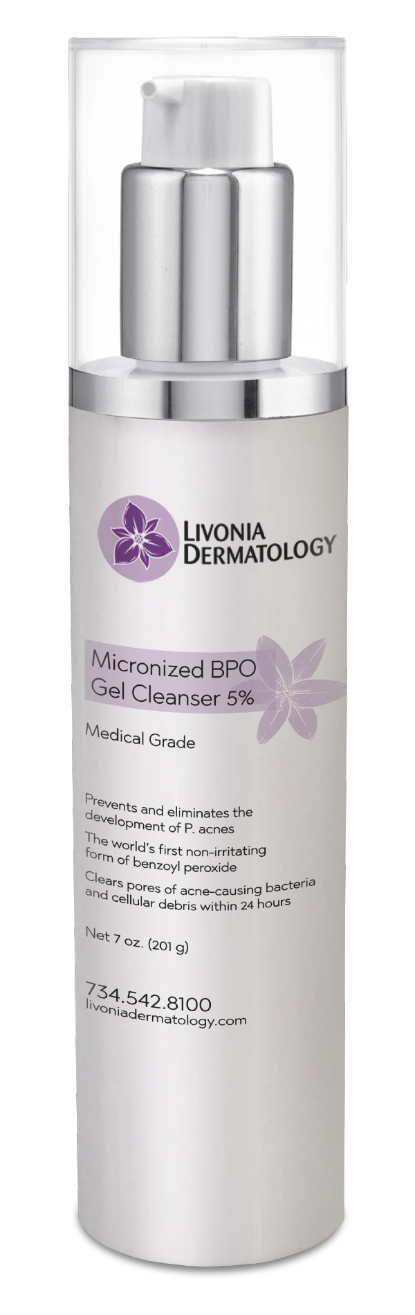 Micronized BPO Gel Cleanser 5%